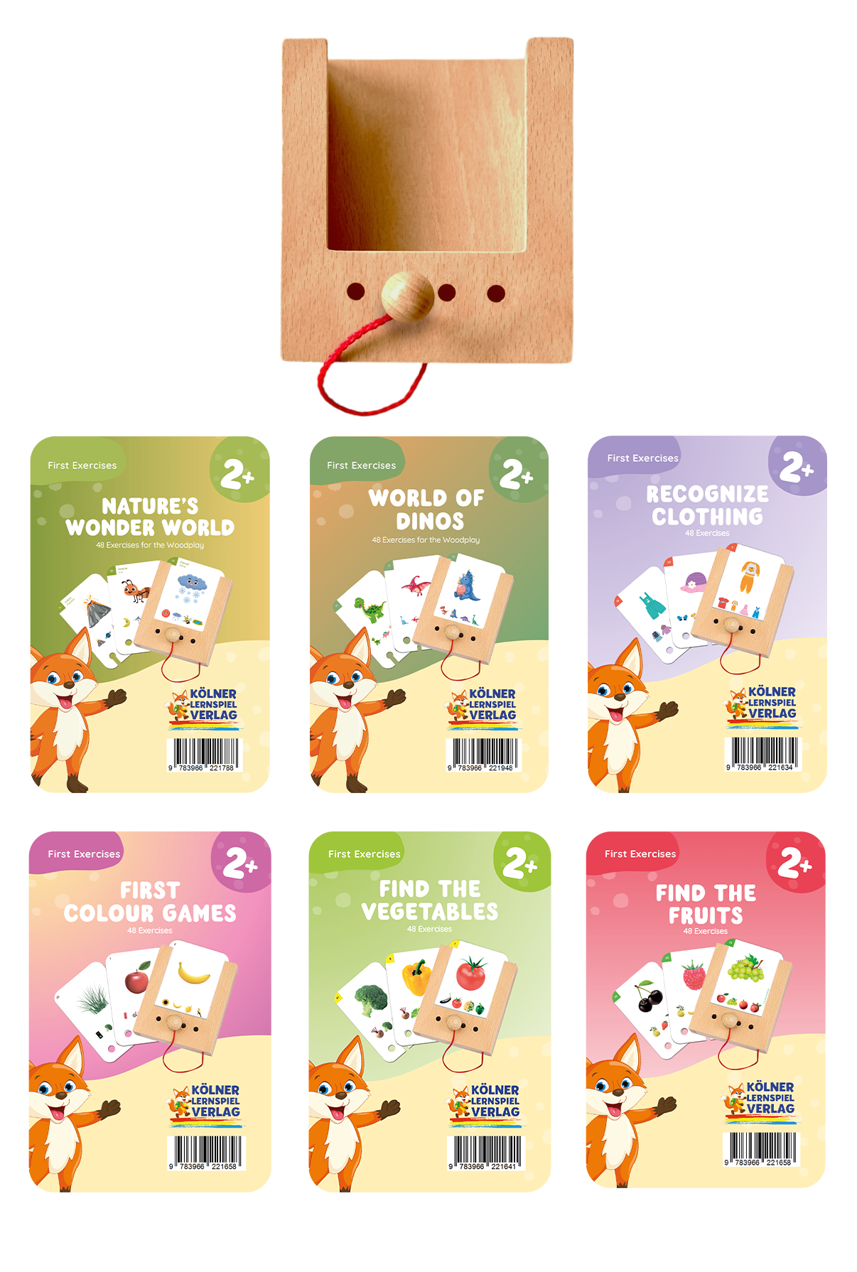 Puncho Starterset Ages 2+ with 6 Set of Cards