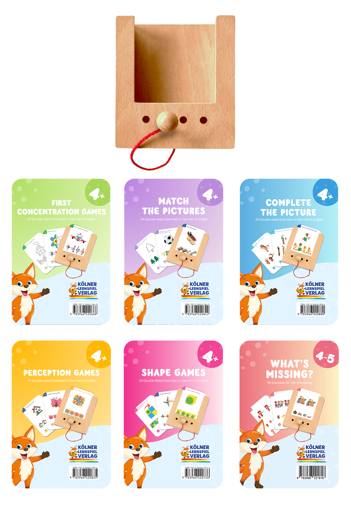 Puncho Starterset Ages 4+ with 6 Set of Cards