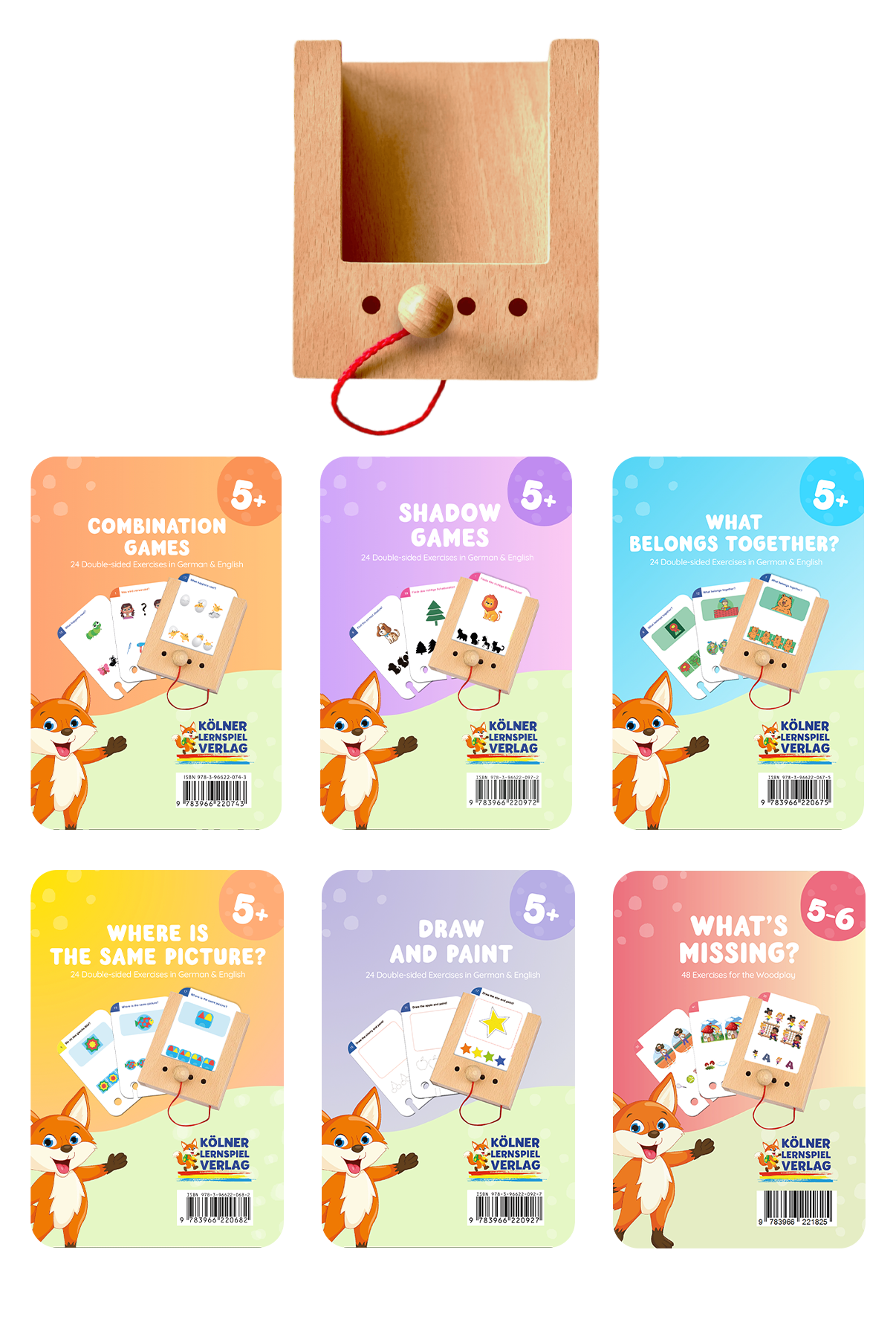 Puncho Starterset Ages 5+ with 6 Set of Cards