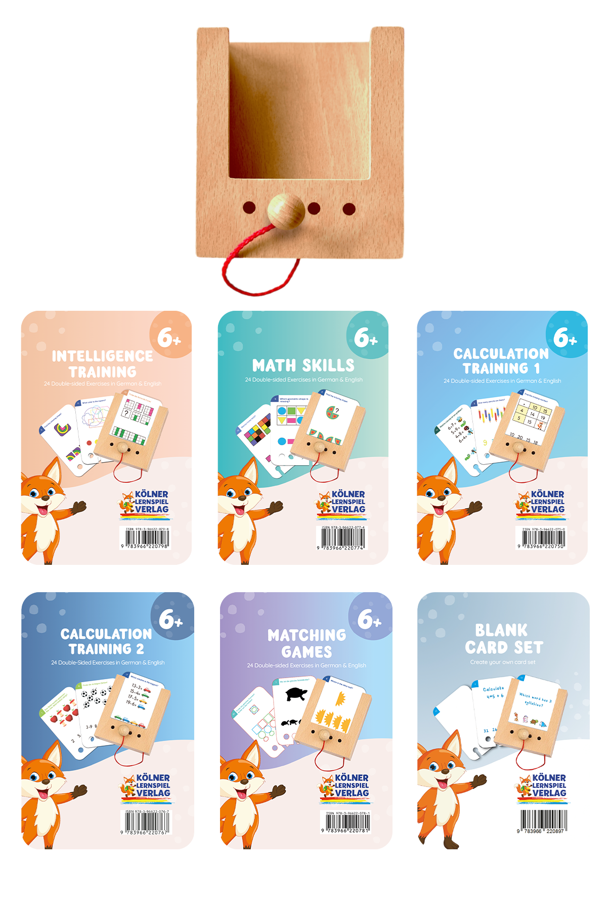 Puncho Starterset Ages 6+ With 6 Sets Of Cards