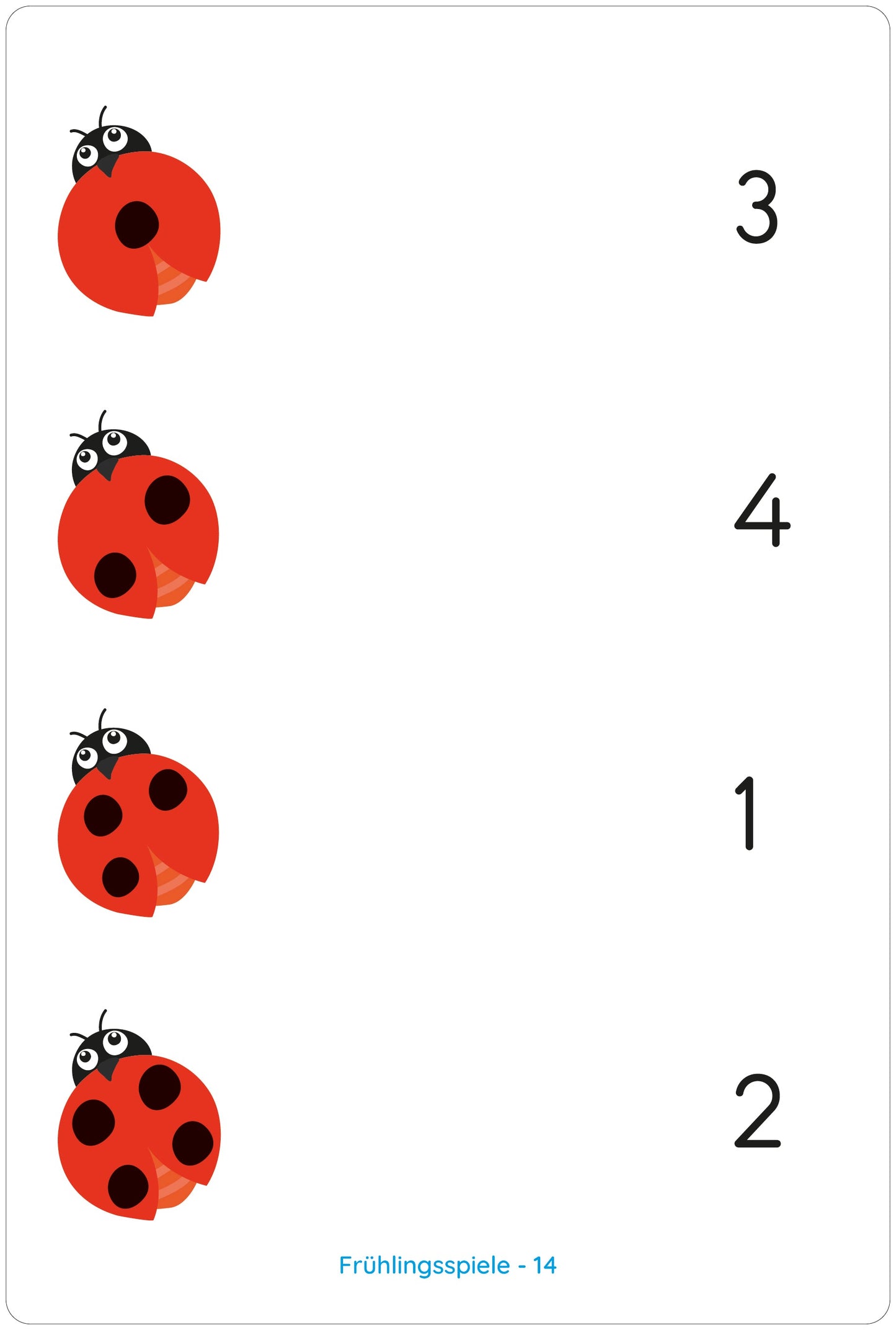 Lemo Kartensatz Frühlingsspiele (ab 4 Jahren)