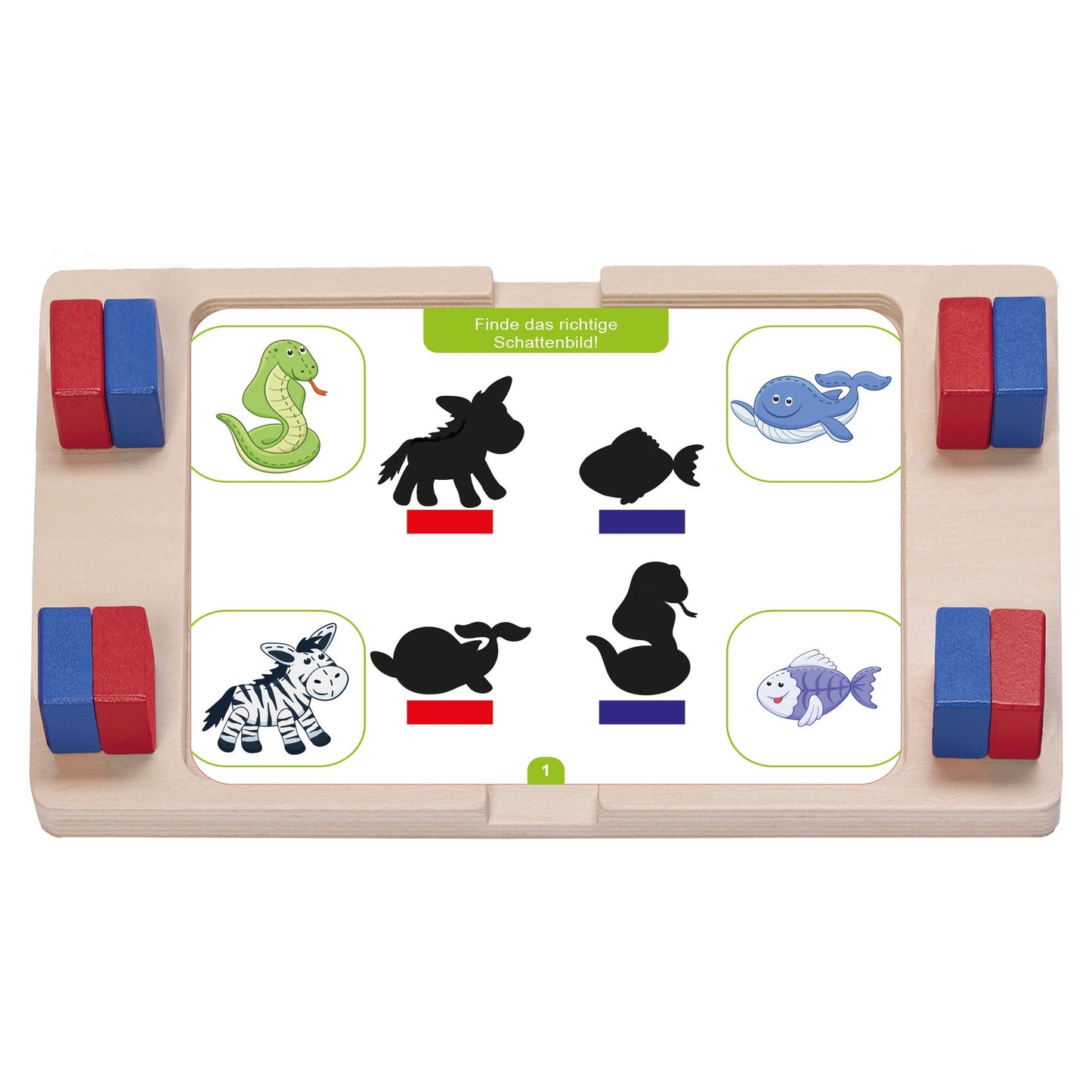 Foxino Set 3-4 Jahre Schattenbilder