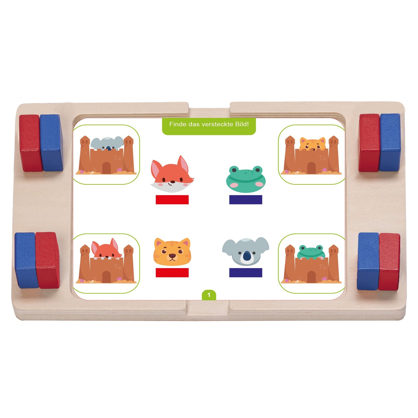 Foxino Set 3-4 Jahre Versteckte Bilder