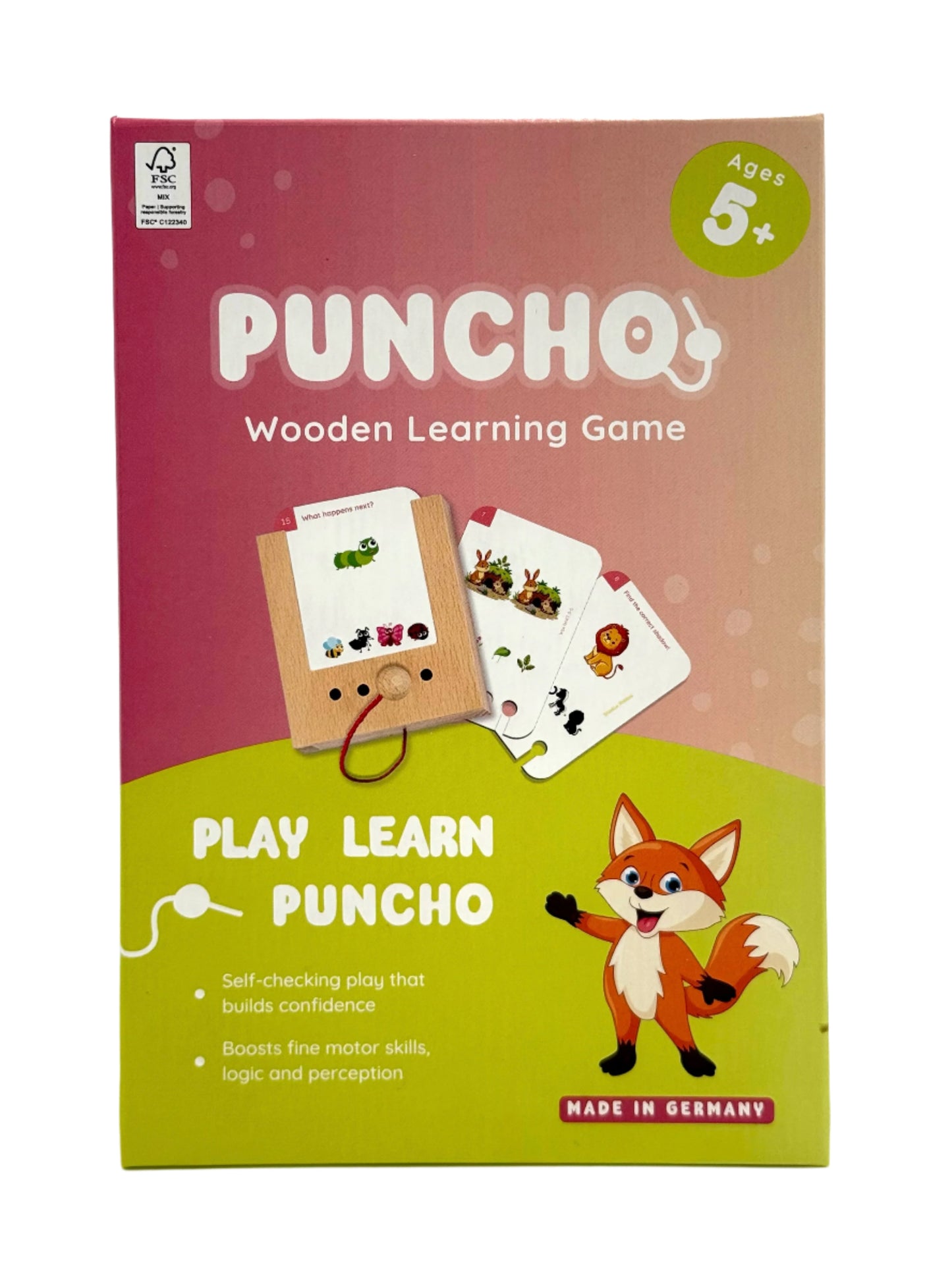 Puncho Starterset Ages 5+ With 1 Set of Cards