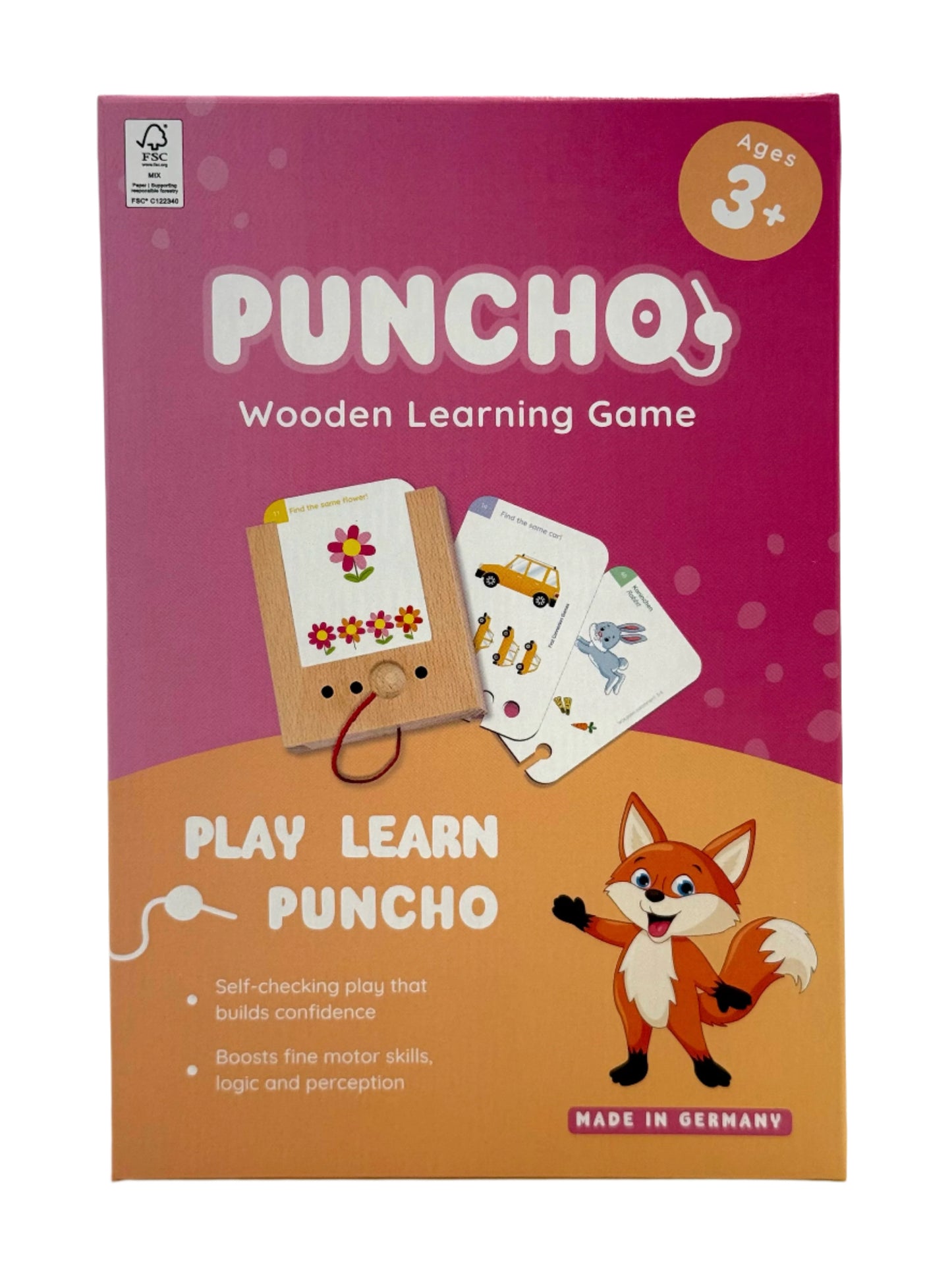 Puncho Starterset Ages 3+ With 1 Set of Cards