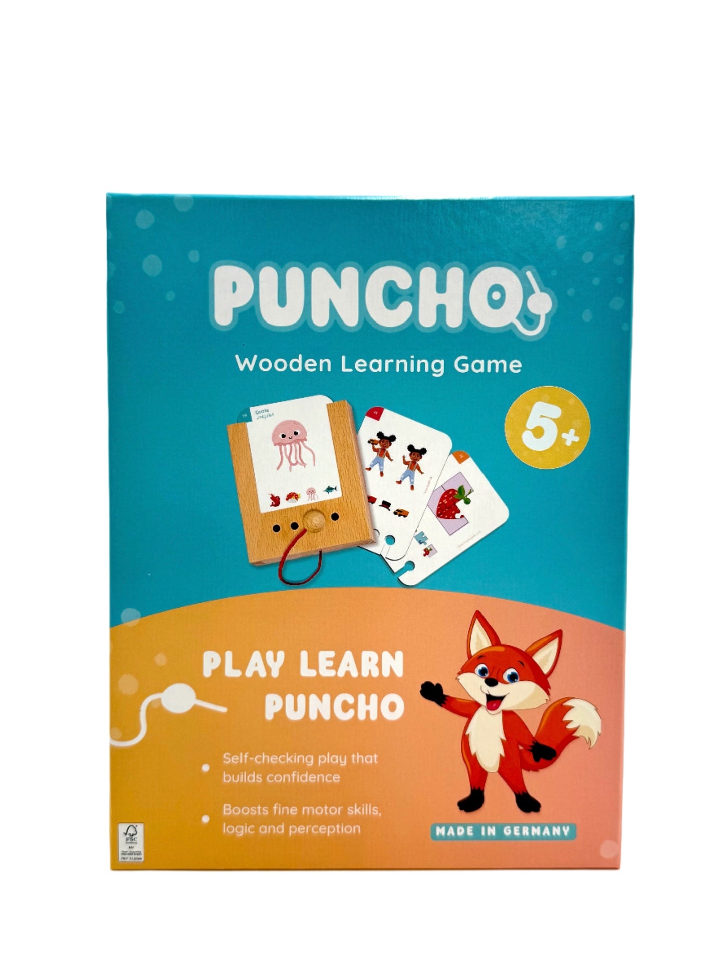 Puncho Starterset Ages 5+ with 6 Set of Cards