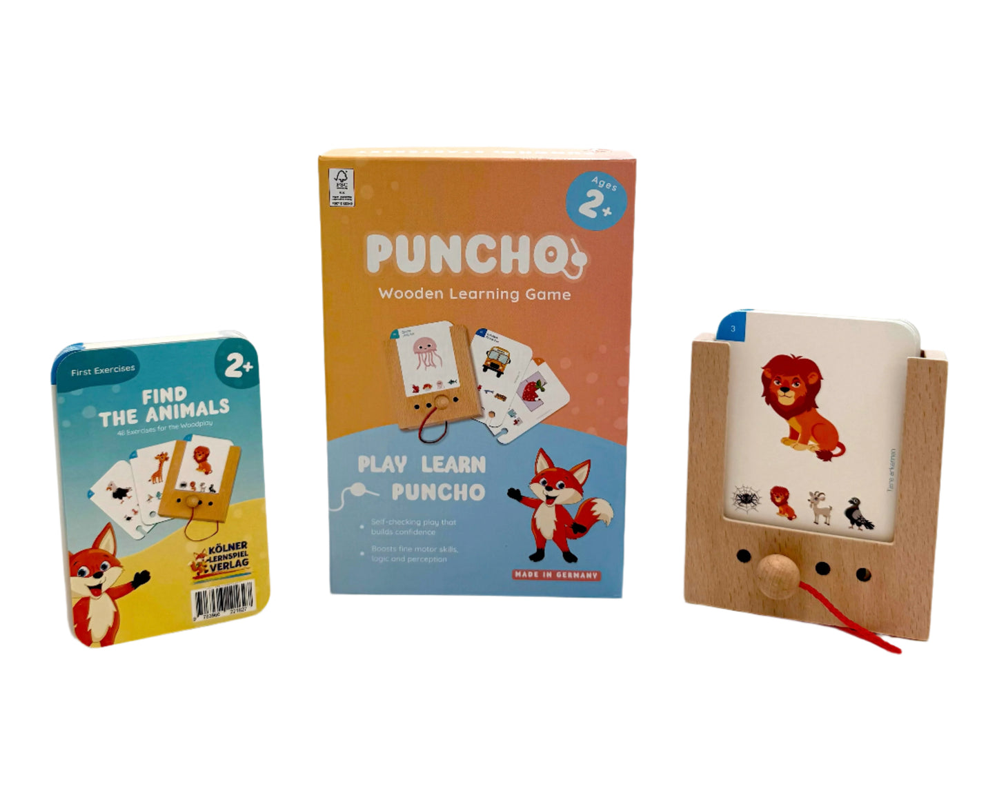 Puncho Starterset Ages 2+ With 1 Set of Cards