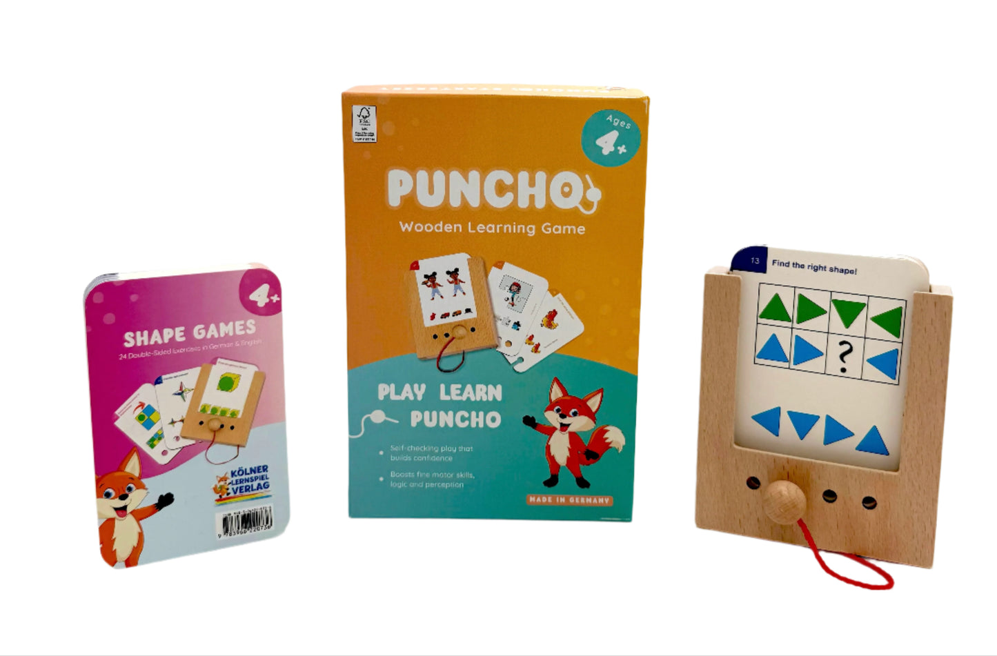 Puncho Starterset Ages 4+ With 1 Set of Cards