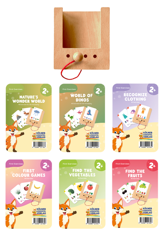 Puncho Starterset Ages 2+ with 6 Set of Cards