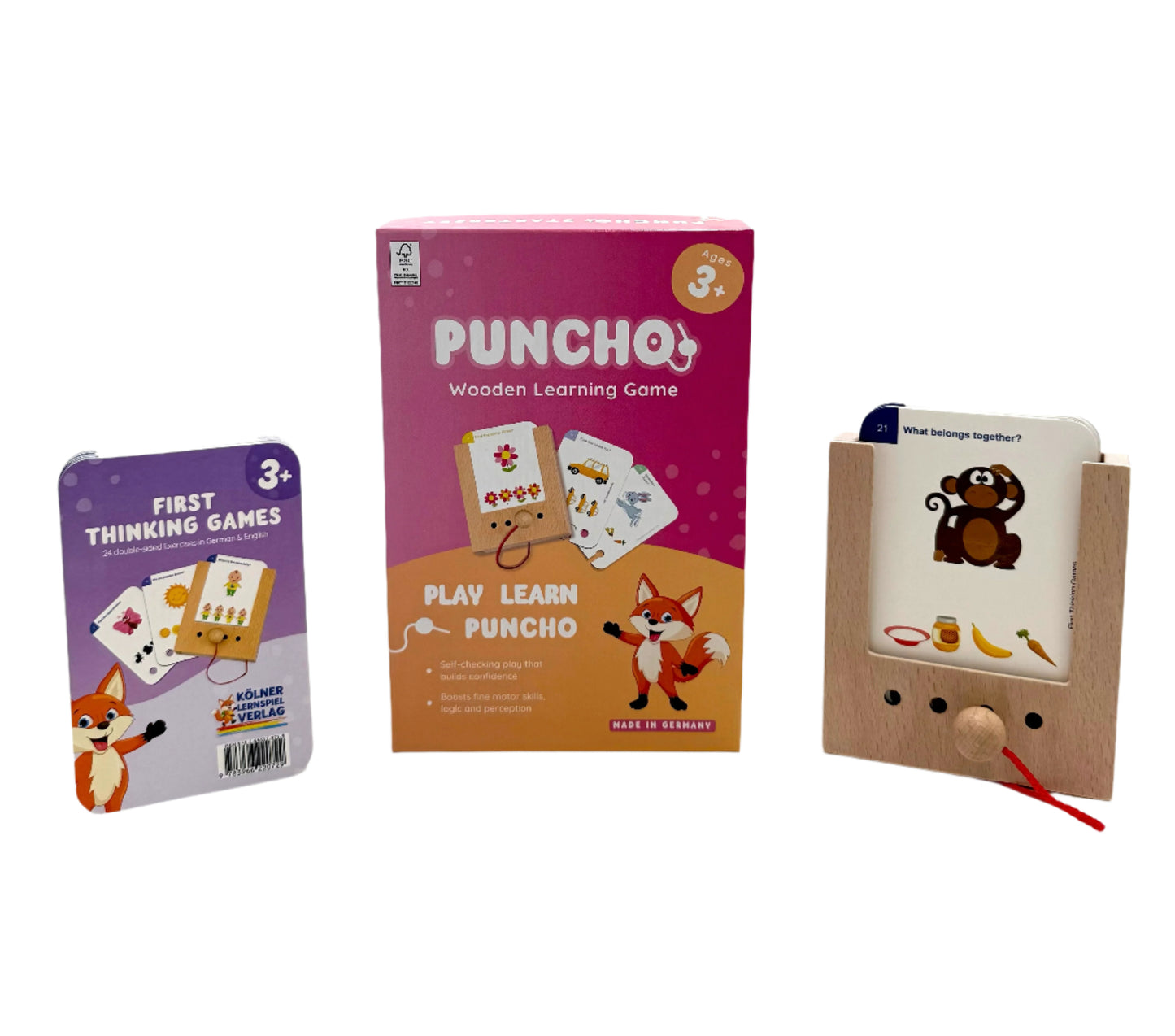 Puncho Starterset Ages 3+ With 1 Set of Cards