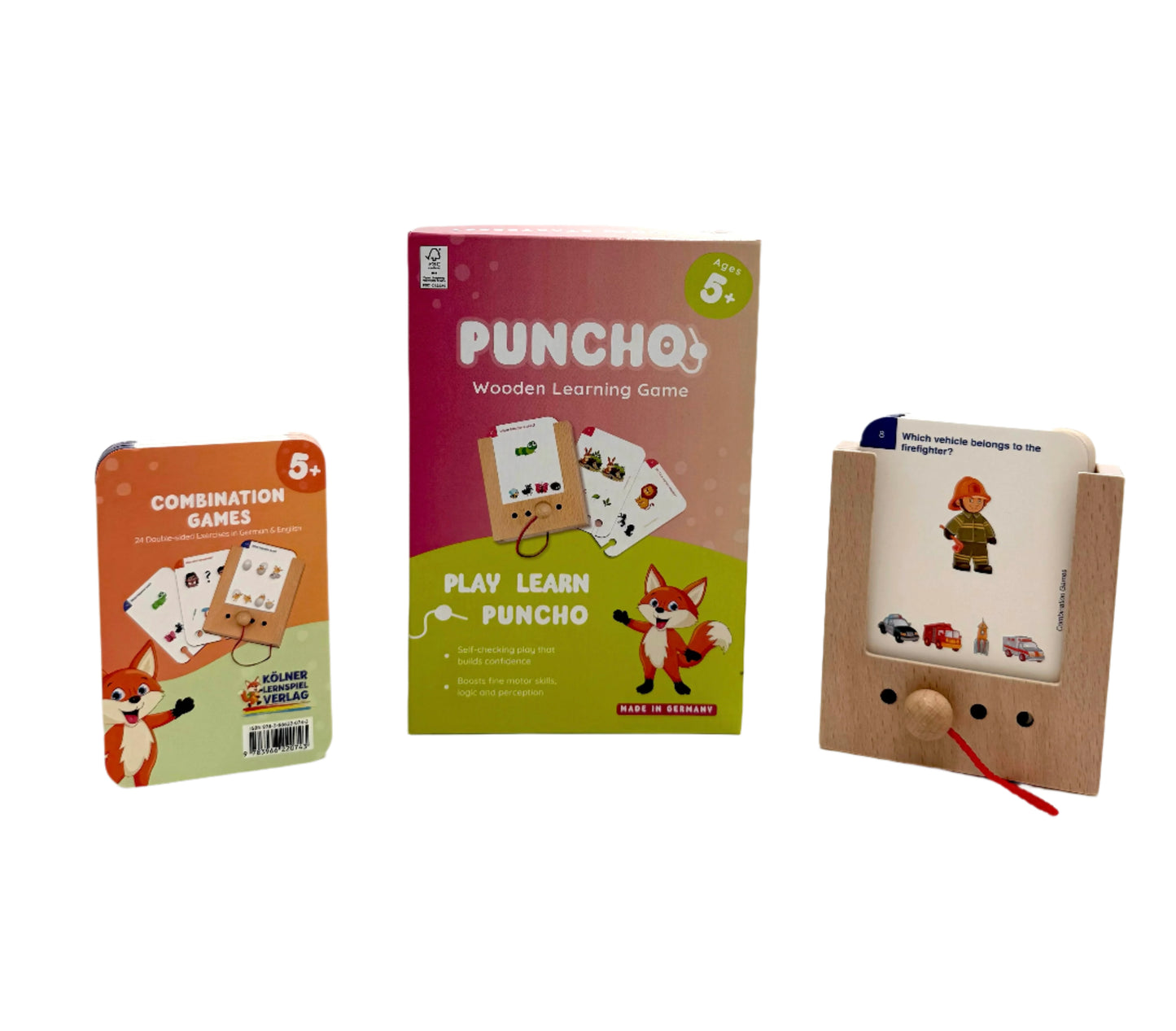 Puncho Starterset Ages 5+ With 1 Set of Cards