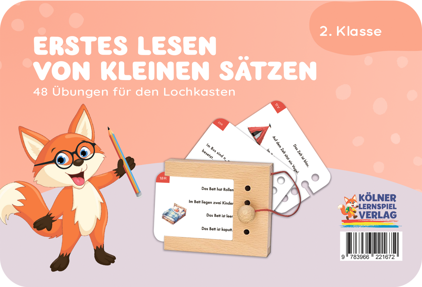 Erstes Lesen von kleinen Sätzen