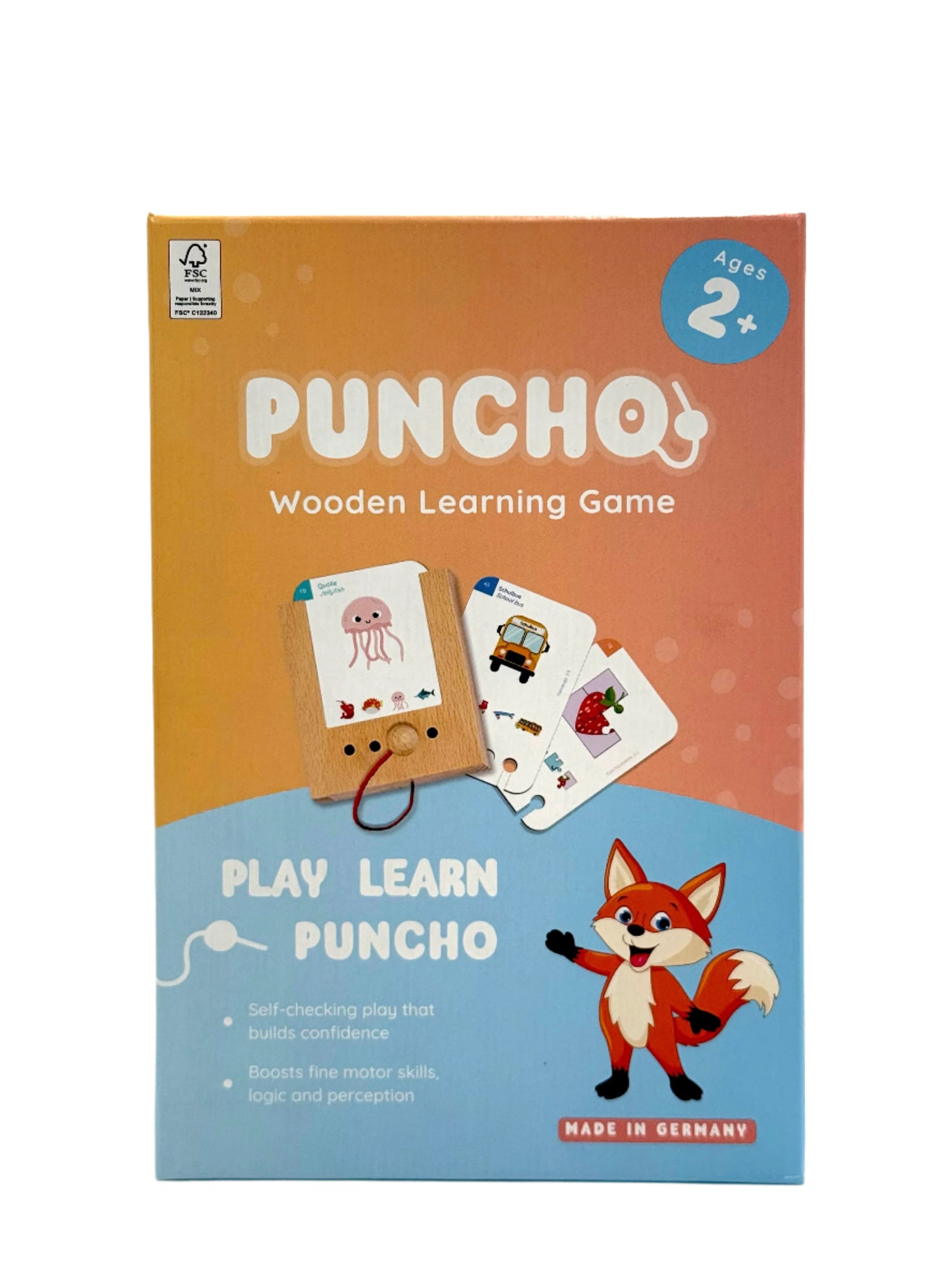 Puncho Starterset Ages 2+ With 1 Set of Cards