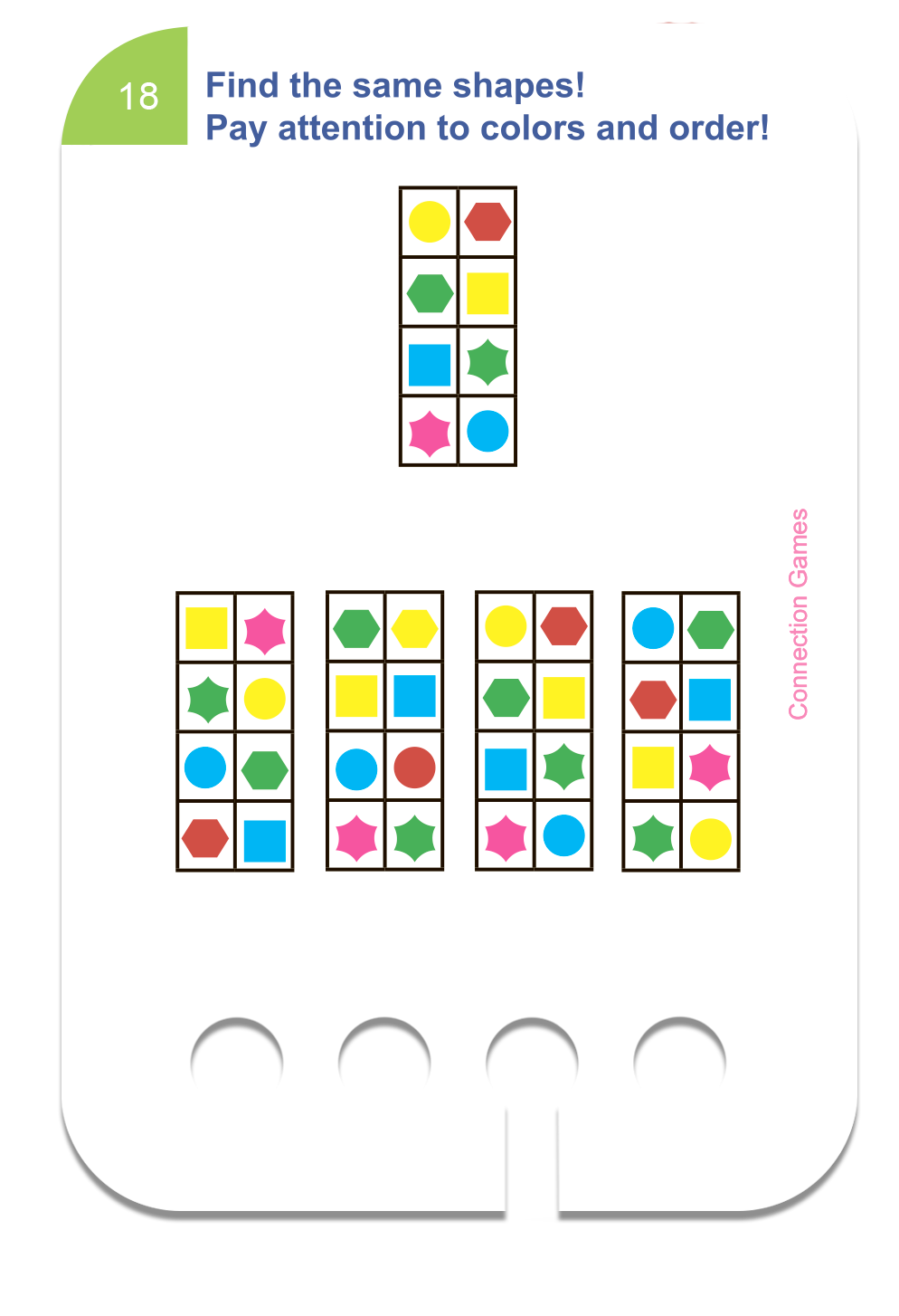 Kartensatz-Set ab 6 Jahren (6 Kartensätze)