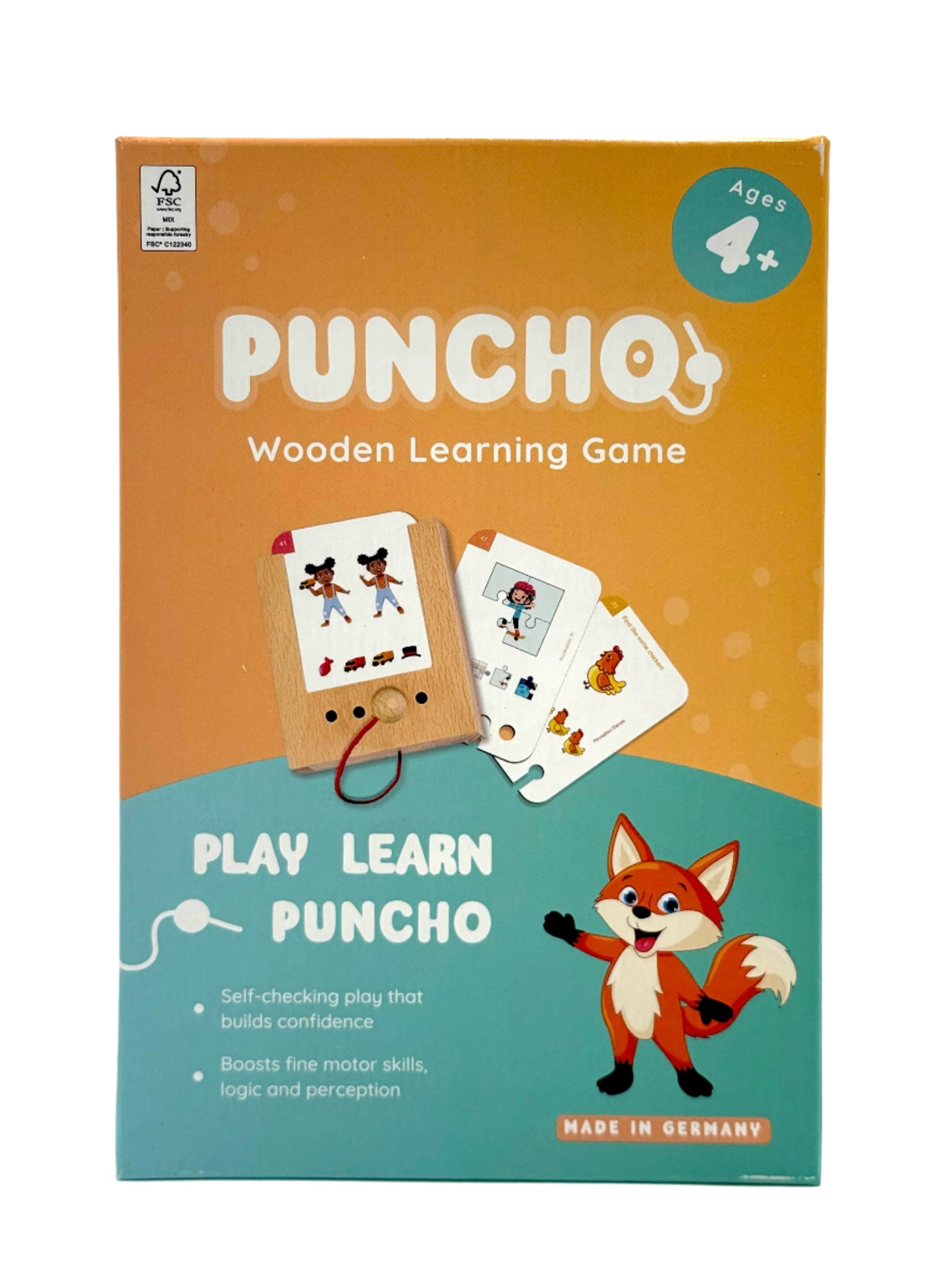 Puncho Starterset Ages 4+ With 1 Set of Cards