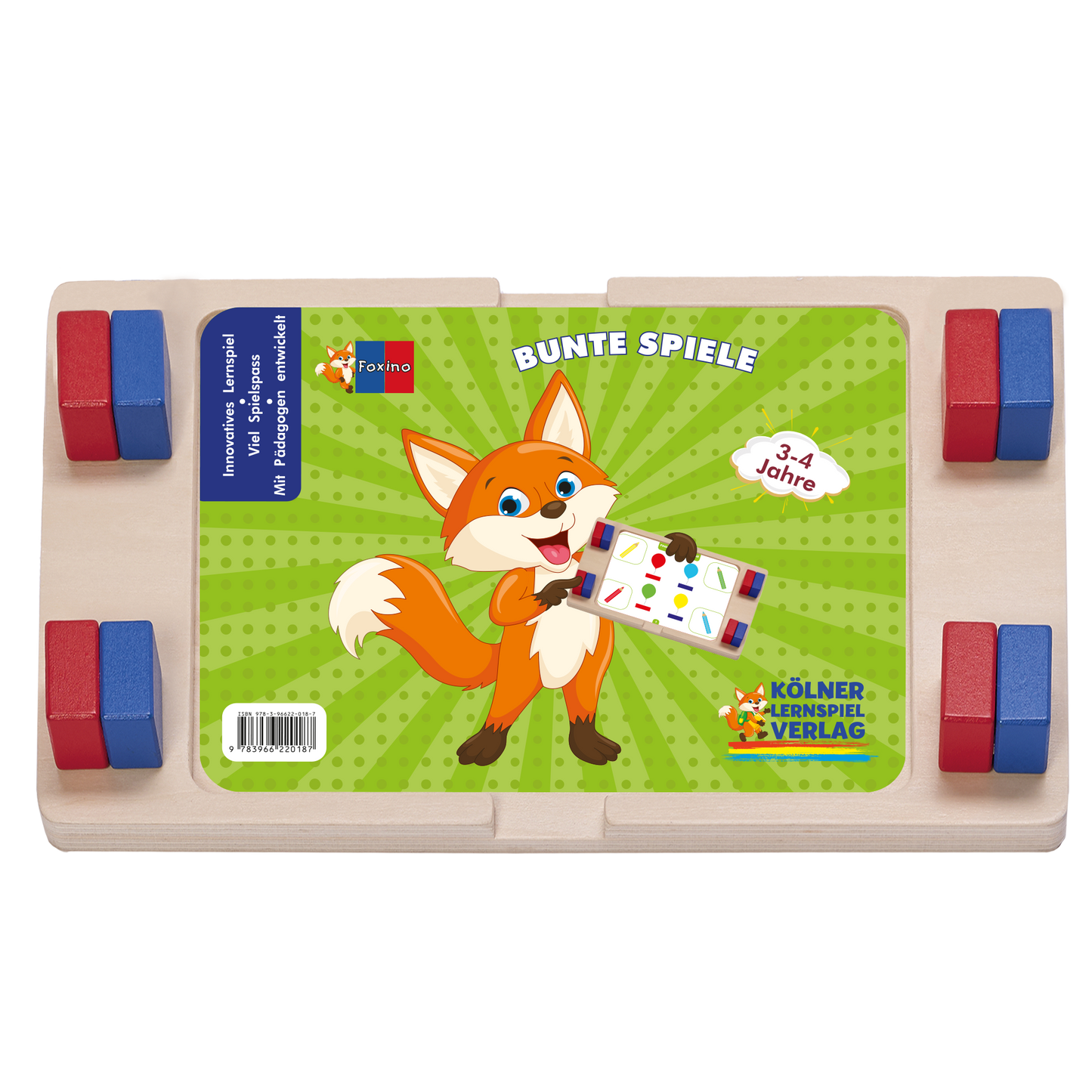 Foxino  Set 3-4 Jahre Bunte Spiele