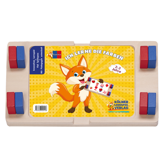 Foxino Set 2-3 Jahre Ich lerne die Farben