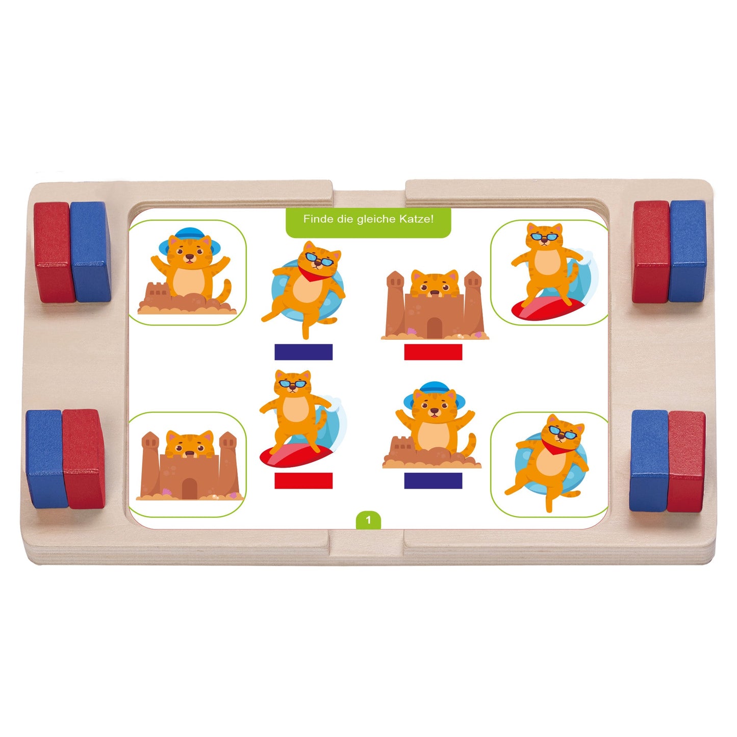 Foxino Set 3-4 Jahre Konzentrationsspiele
