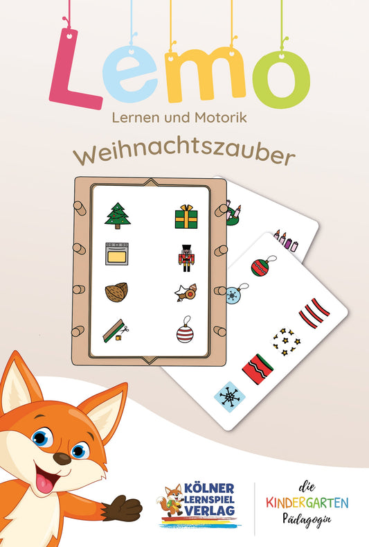 Lemo Kartensatz Weihnachtszauber ab 3-4 Jahren