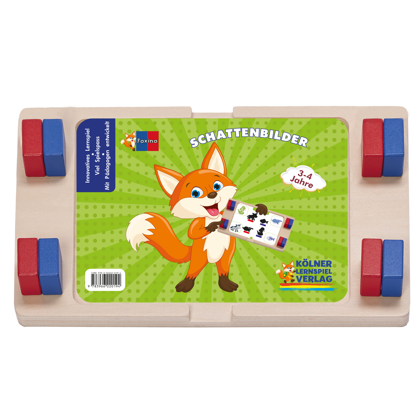 Foxino Set 3-4 Jahre Schattenbilder