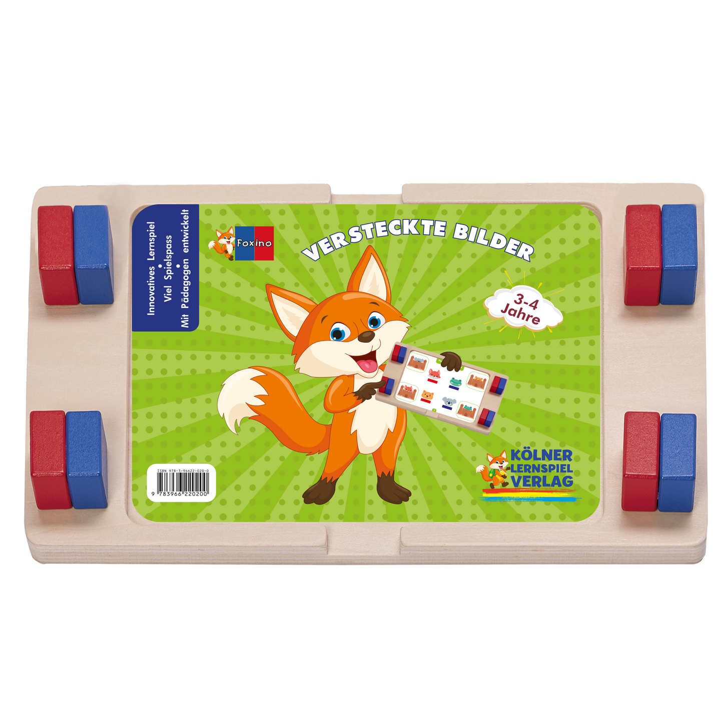 Foxino Set 3-4 Jahre Versteckte Bilder