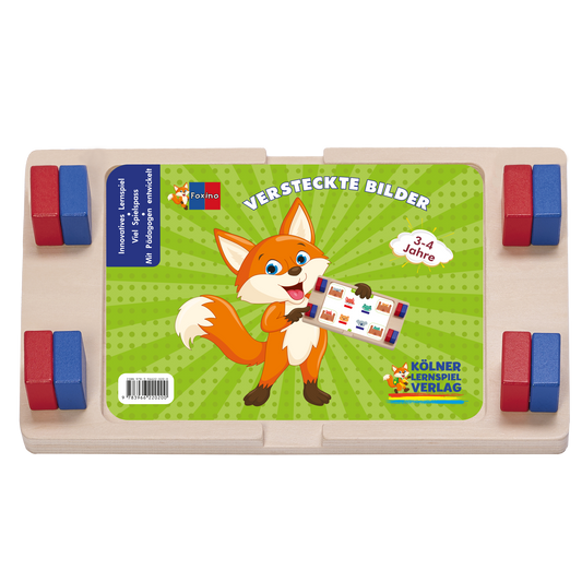 Foxino Set 3-4 Jahre Versteckte Bilder