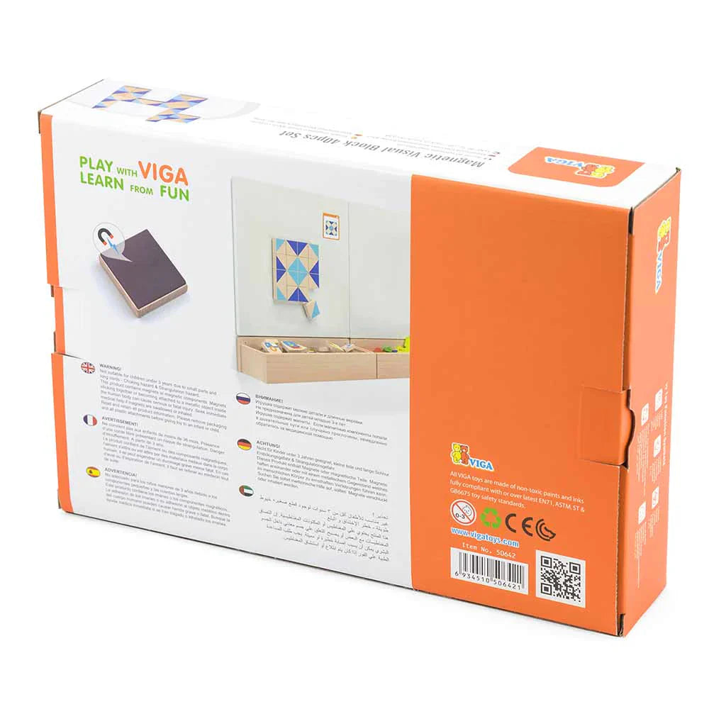 Magnetisches Musterblock Set - 40 teilig