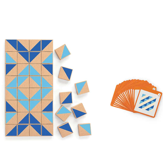 Magnetisches Musterblock Set - 40 teilig