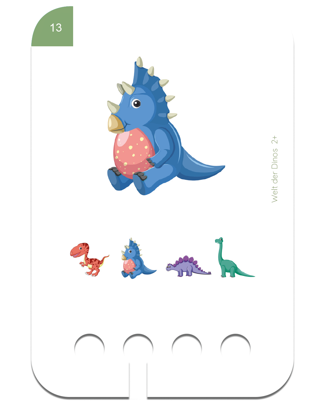 Neu: Erste Übungen - Welt der Dinos